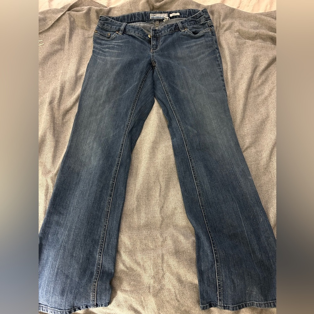 Old Navy Maternity Stretch Blue Jeans Size Small - EUC